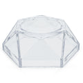 Clear Plastic Egg Stand Holder Display in Clear color