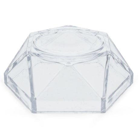 Clear Plastic Egg Stand Holder Display in Clear color