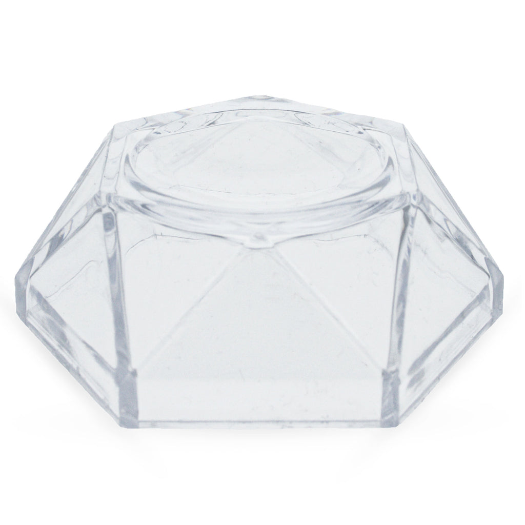 Clear Plastic Egg Stand Holder Display in Clear color,  shape
