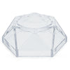 Clear Plastic Egg Stand Holder Display in Clear color,  shape