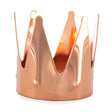 Crown Rose Gold Tone Metal Chicken and Goose Egg Stand Holder Display in Gold color