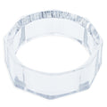 Clear Plastic Large Egg Stand Holder Display 1.87 Inches Wide in Clear color