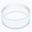 Plastic Clear Round Plastic Large Egg Stand Holder Display in Clear color