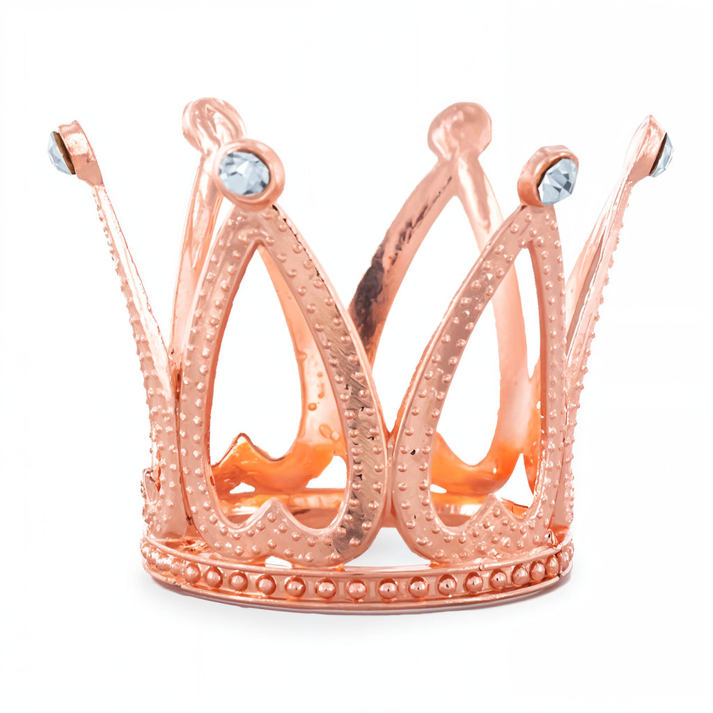 Regal Rose Gold-Toned Egg Stand Holder Display in Gold color