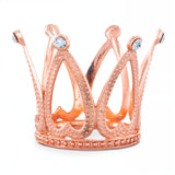 Regal Rose Gold-Toned Egg Stand Holder Display in Gold color