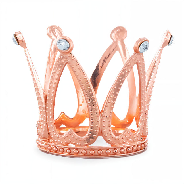 Regal Rose Gold-Toned Egg Stand Holder Display in Gold color