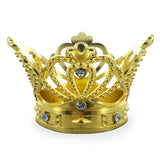 Ornate Gold Crown Egg Stand Holder Display in Gold color