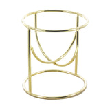 Gold Arches Metal Egg Sphere Crystals Stand Holder Display in Gold color