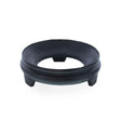 Classic Black Round Goose Egg Stand Holder Display in  color
