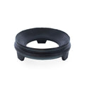Classic Black Round Goose Egg Stand Holder Display in Black color