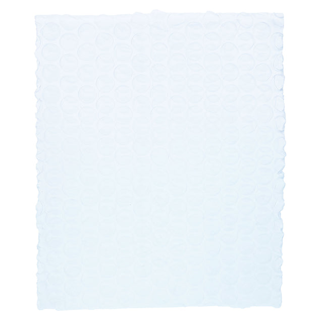 Clear Bubble Bag 5.25 x 6.25 Inches in White color Rectangular