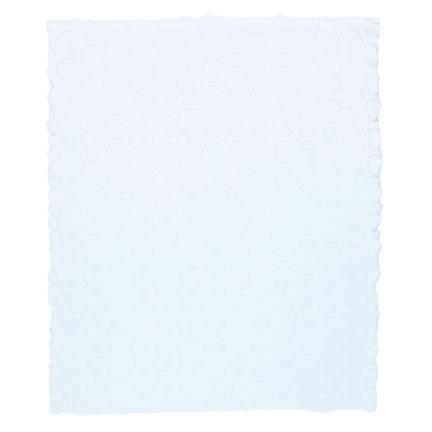 Clear Bubble Bag 5.25 x 6.25 Inches in White color Rectangular