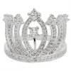 Queen's Crown Sterling Silver Women's Ring (Size 6) by BestPysanky