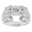 Wings Sterling Silver Women's Ring (Size 6) in Silver color