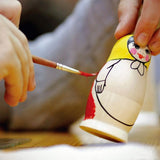 Shop Set of 5 Unfinished Wooden Nesting Dolls DIY Craft Blanks for Painting 6 Inches. Buy Nesting Dolls Unfinished    for Sale by Online Gift Shop BestPysanky blank unfinished unpainted wood DIY craft paint your own Russian nesting dolls matryoshka stacking nested stackable matreshka wooden hand painted collectible Russia authentic for kids Ukraine Russian figure figurine