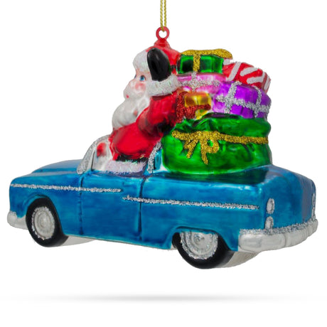 Buy Christmas Ornaments Transportation Santa by BestPysanky Online Gift Ship