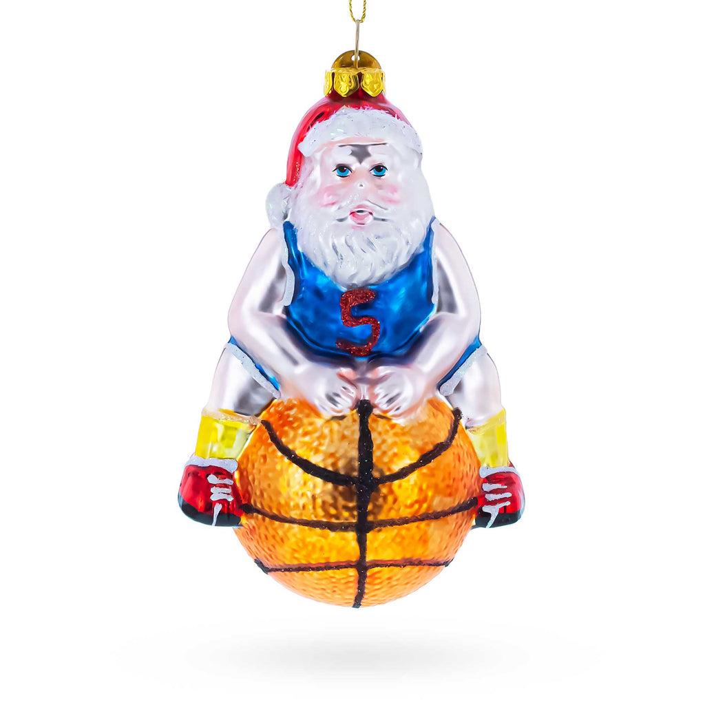 Buy Christmas Ornaments Sports Santa by BestPysanky Online Gift Ship