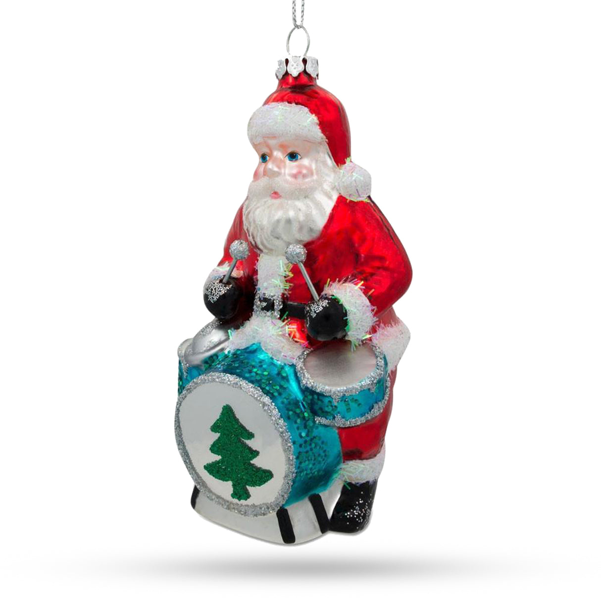 Buy Christmas Ornaments > Music > Santa by BestPysanky Online Gift Ship