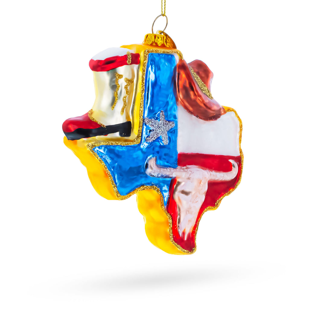 Buy Christmas Ornaments Travel North America USA Texas USA States by BestPysanky Online Gift Ship