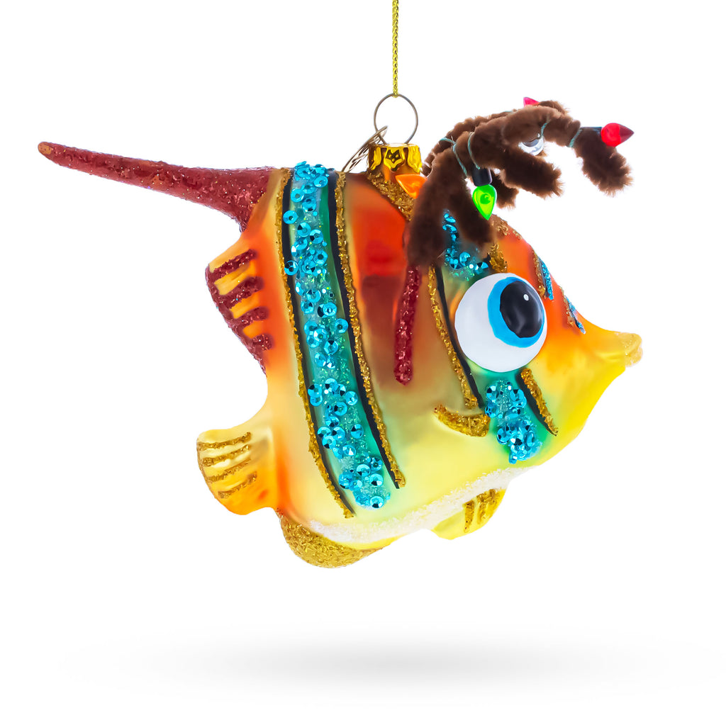 Buy Christmas Ornaments Animals Fish and Sea World by BestPysanky Online Gift Ship