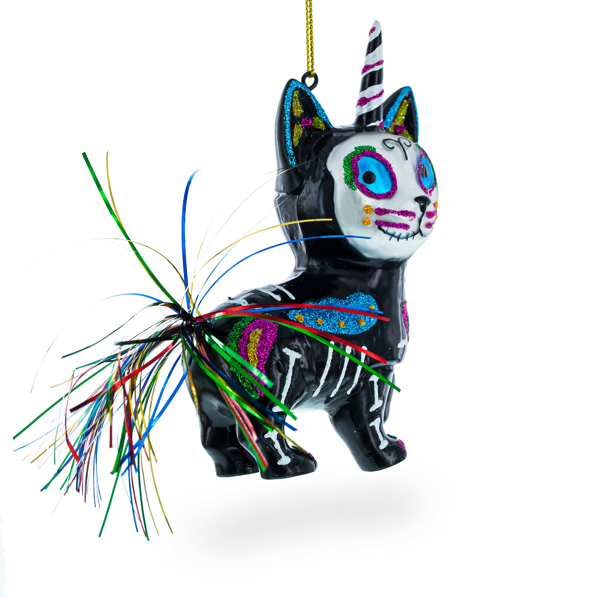 Buy Christmas Ornaments Animals Cats by BestPysanky Online Gift Ship