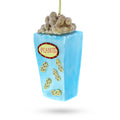 Bag of Peanuts Glass Christmas Ornament in Blue color Figurine