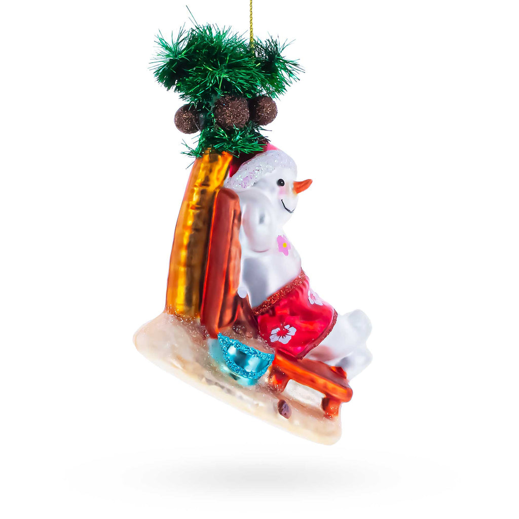 Buy Christmas Ornaments Snowmen Beach Vacations by BestPysanky Online Gift Ship