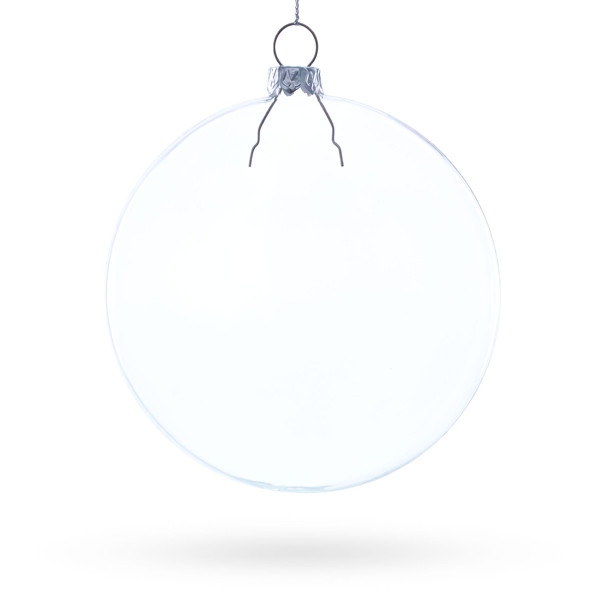 Buy Christmas Ornaments Clear Glass by BestPysanky Online Gift Ship