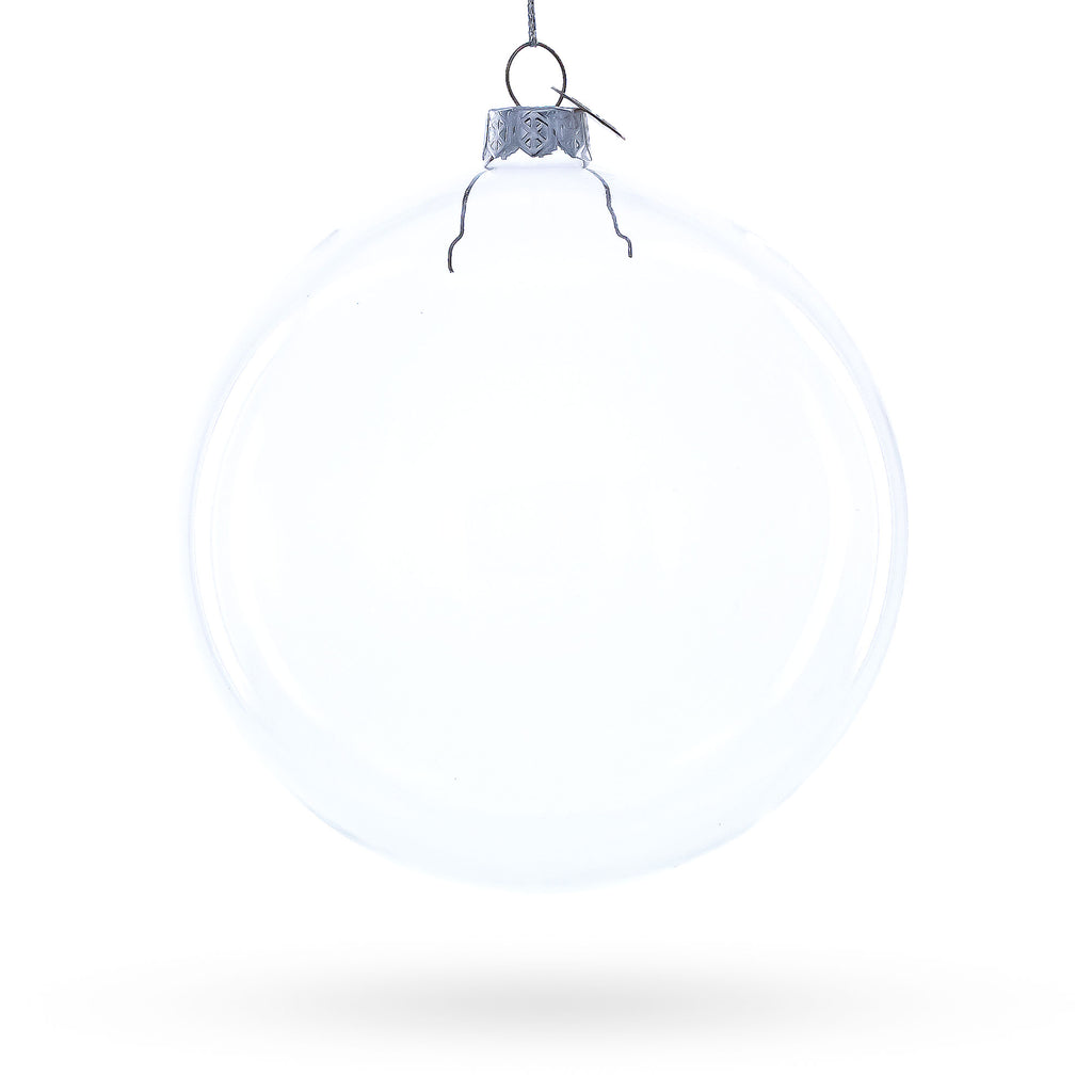 Buy Christmas Ornaments Clear Glass by BestPysanky Online Gift Ship