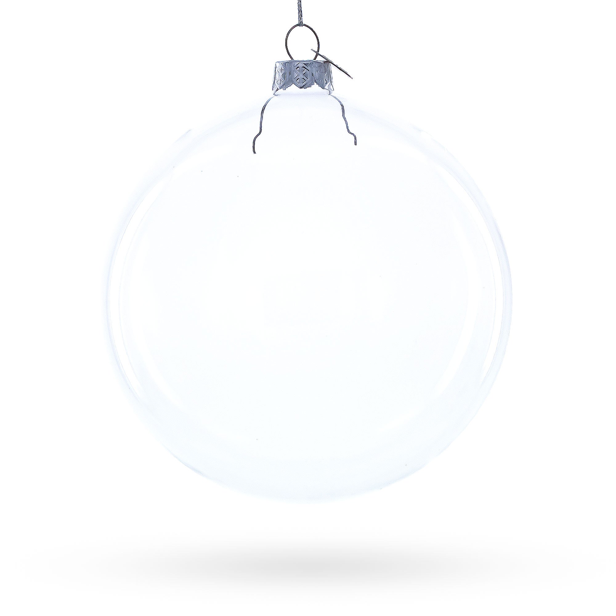 Buy Christmas Ornaments Clear Glass by BestPysanky Online Gift Ship