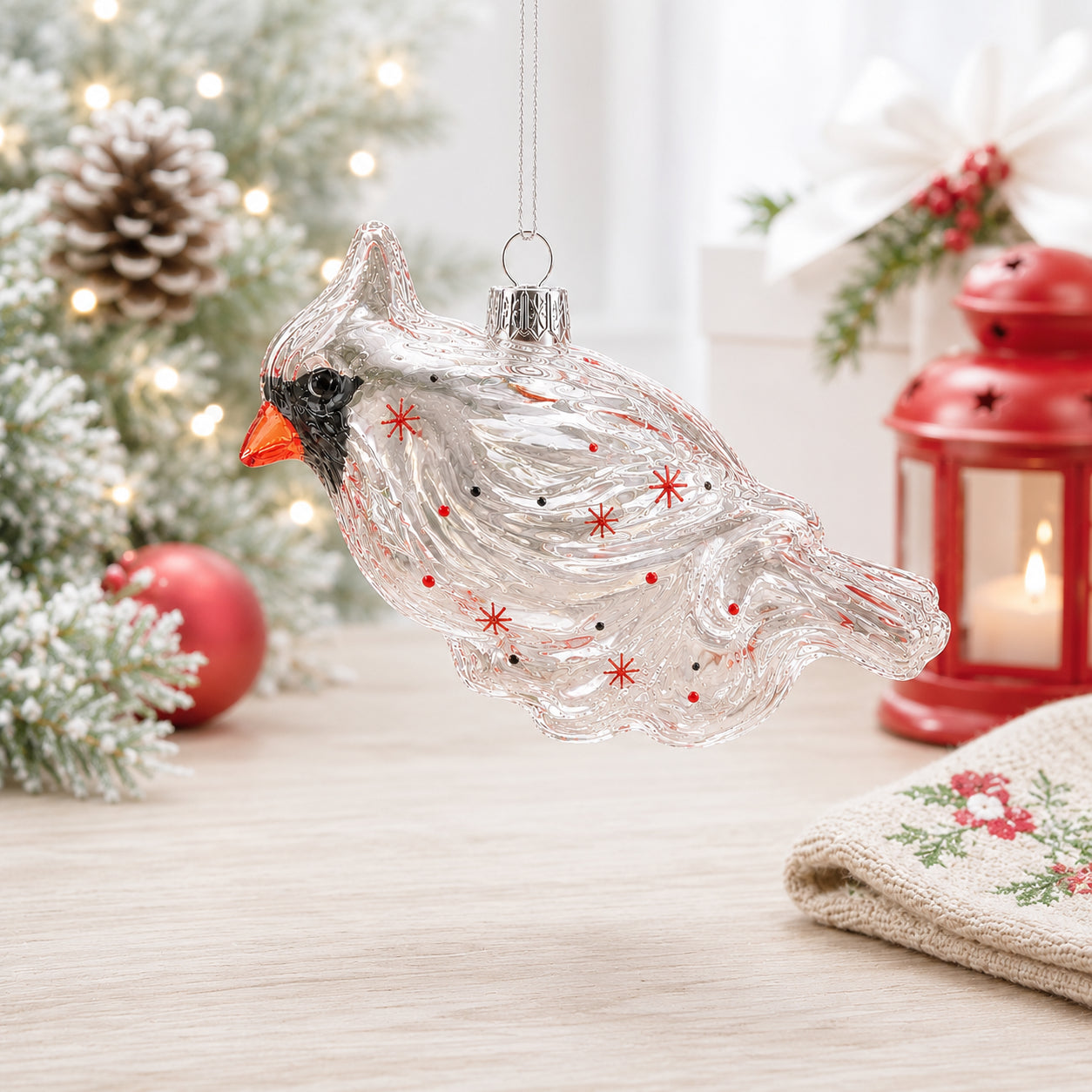 Buy Christmas Ornaments Clear Glass by BestPysanky Online Gift Ship