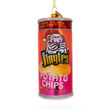 Potato Chips Glass Christmas Ornament in Multi color