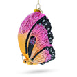 Graceful Butterfly - Blown Glass Christmas Ornament in Multi color,  shape