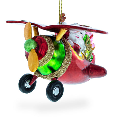 Buy Christmas Ornaments > Transportation > Santa by BestPysanky Online Gift Ship