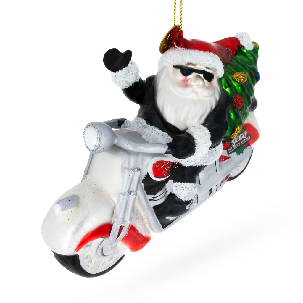 Buy Christmas Ornaments Transportation Santa by BestPysanky Online Gift Ship
