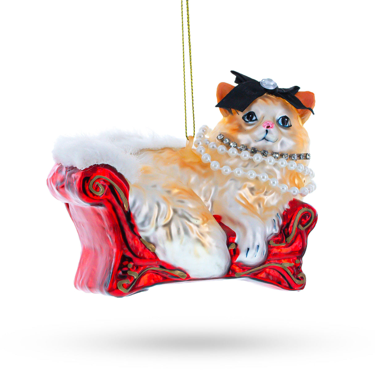 Buy Christmas Ornaments > Animals > Cats by BestPysanky Online Gift Ship