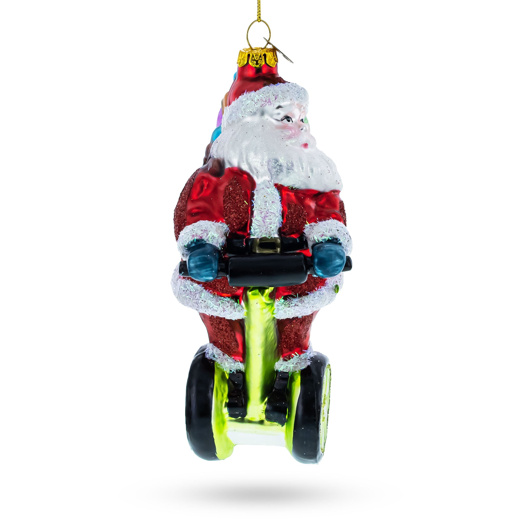 Buy Christmas Ornaments Transportation Santa by BestPysanky Online Gift Ship