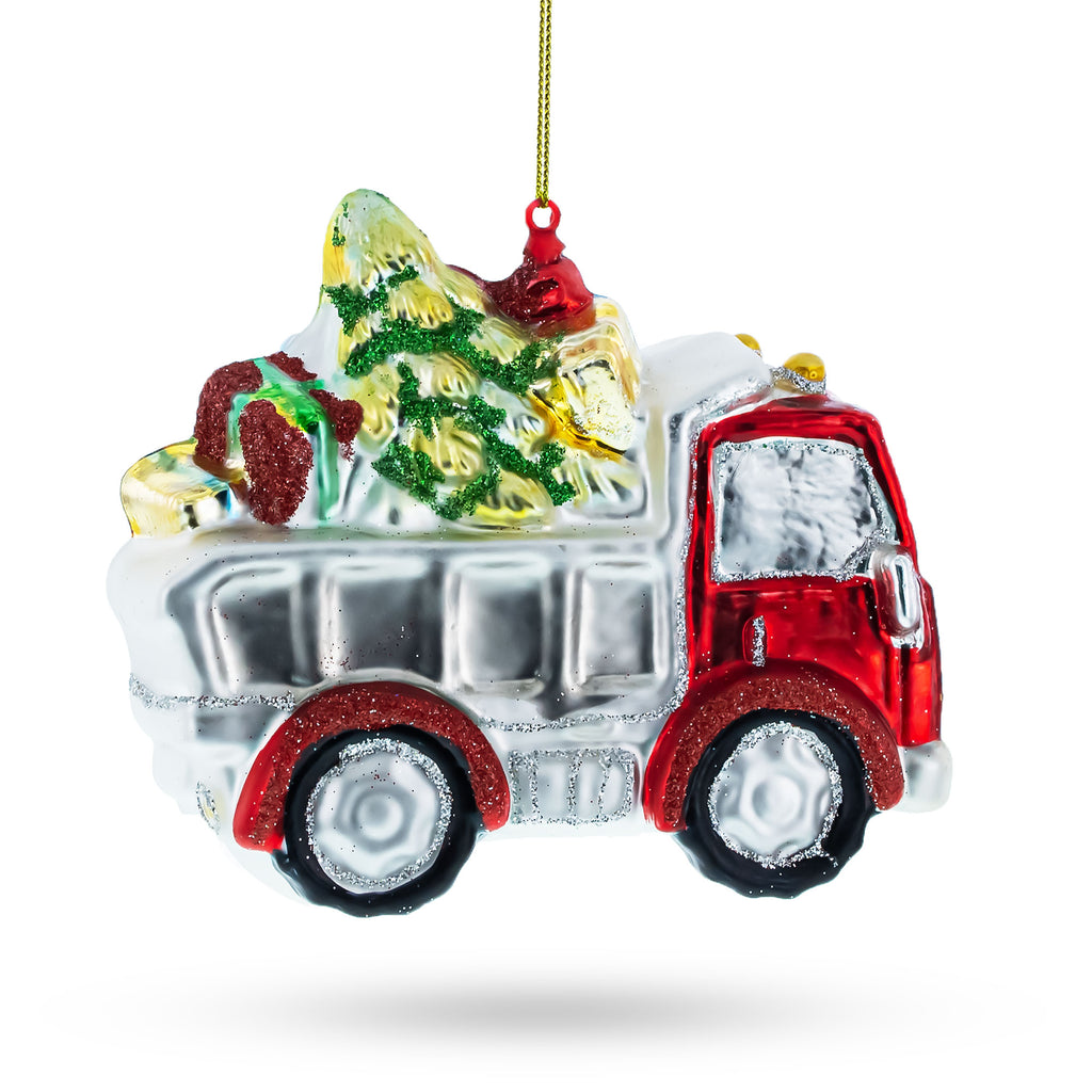 Buy Christmas Ornaments Transportation Santa by BestPysanky Online Gift Ship