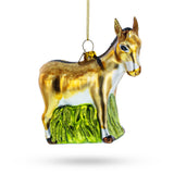 Buy Christmas Ornaments Animals Farm Animals Donkeys by BestPysanky Online Gift Ship