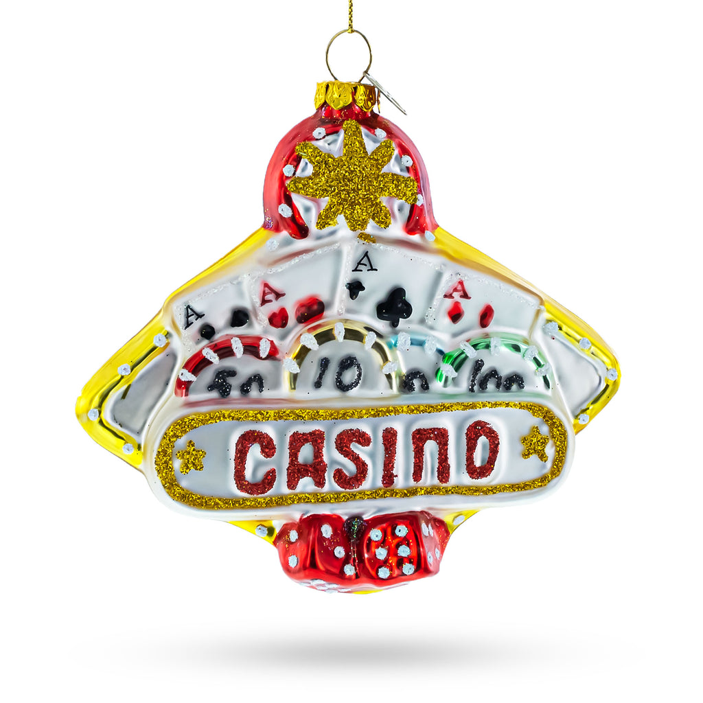 Buy Christmas Ornaments Hobby Casino & Gambling by BestPysanky Online Gift Ship