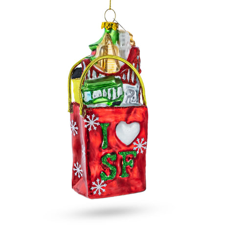 Buy Christmas Ornaments Travel North America USA California San Francisco by BestPysanky Online Gift Ship