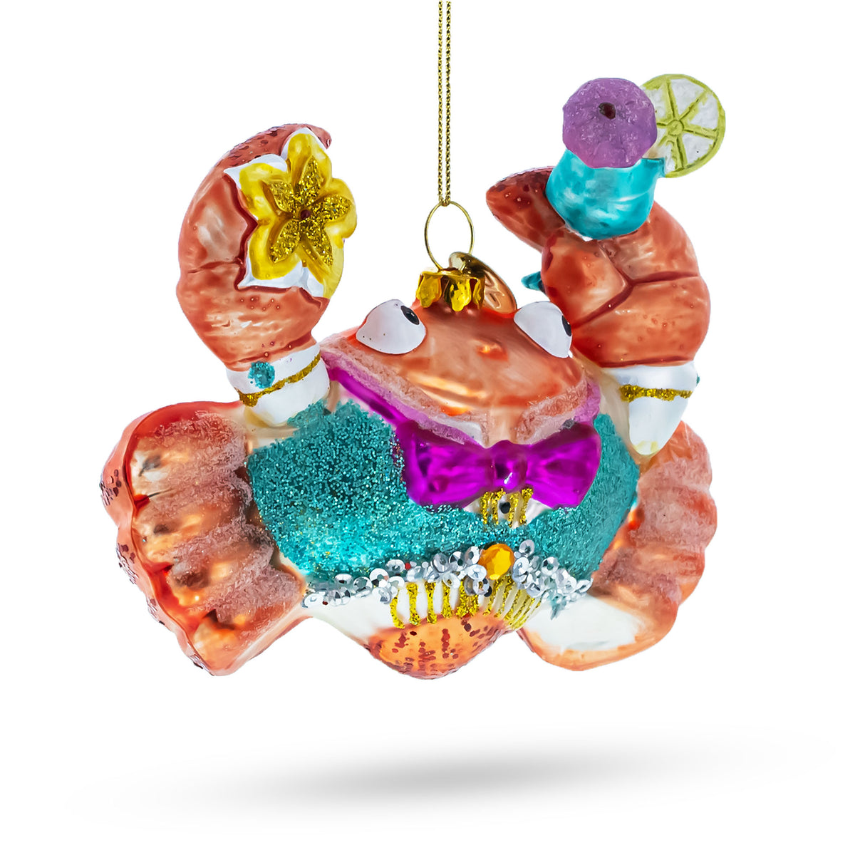 Buy Christmas Ornaments > Animals > Fish and Sea World > Crabs by BestPysanky Online Gift Ship