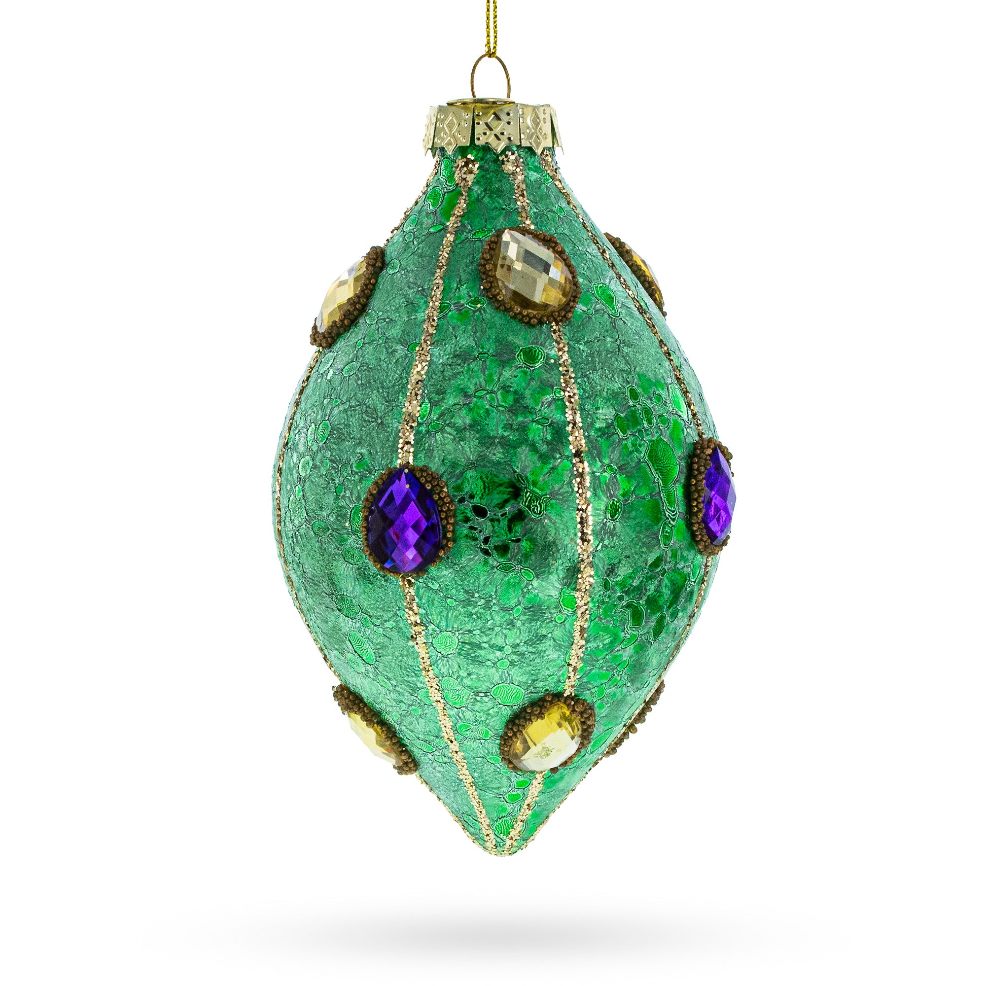 Buy Christmas Ornaments Glamour Geometrical by BestPysanky Online Gift Ship