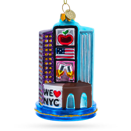 Buy Christmas Ornaments Travel North America USA New York NYC by BestPysanky Online Gift Ship