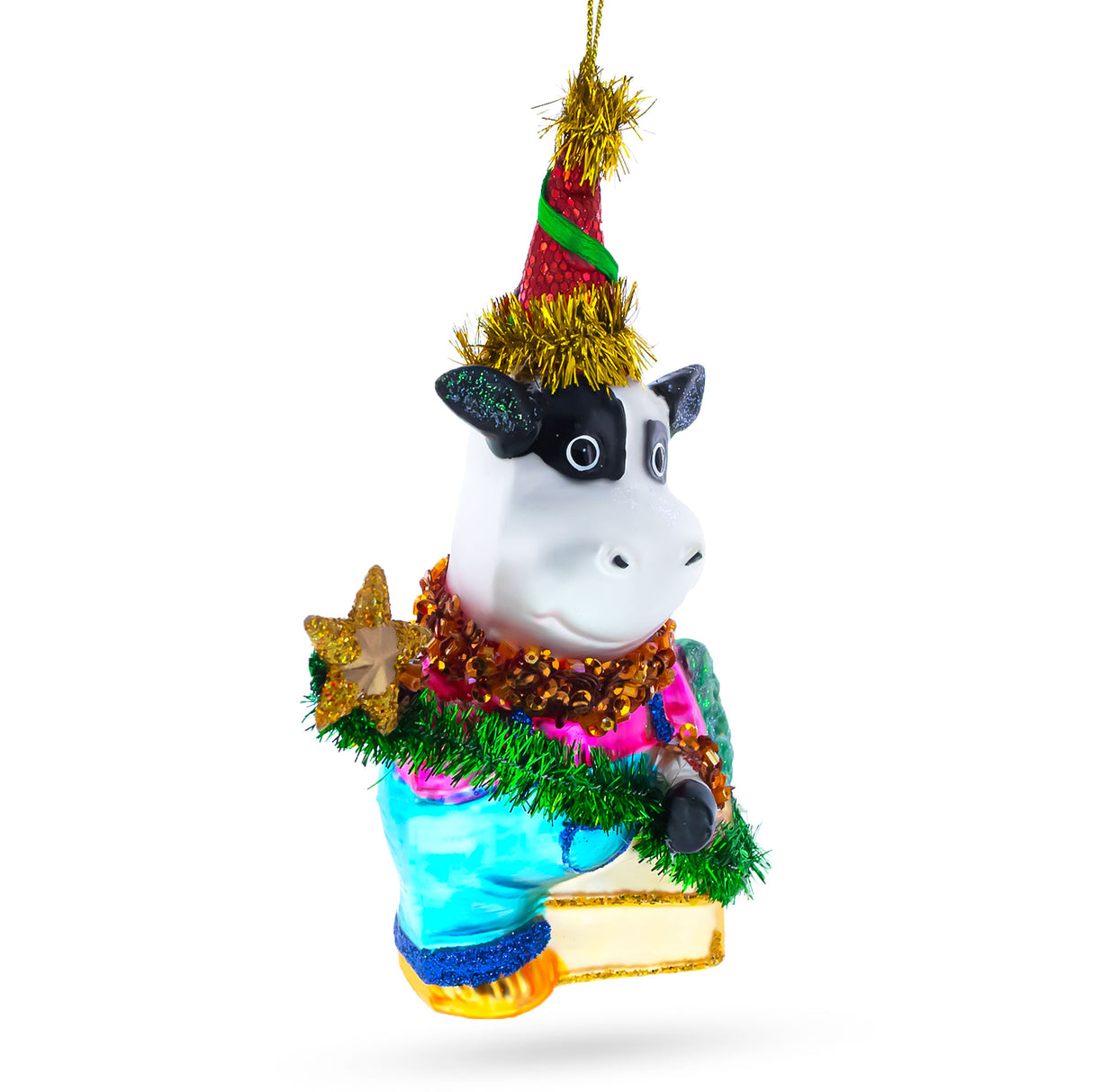 Buy Christmas Ornaments > Animals > Farm Animals > Cows by BestPysanky Online Gift Ship