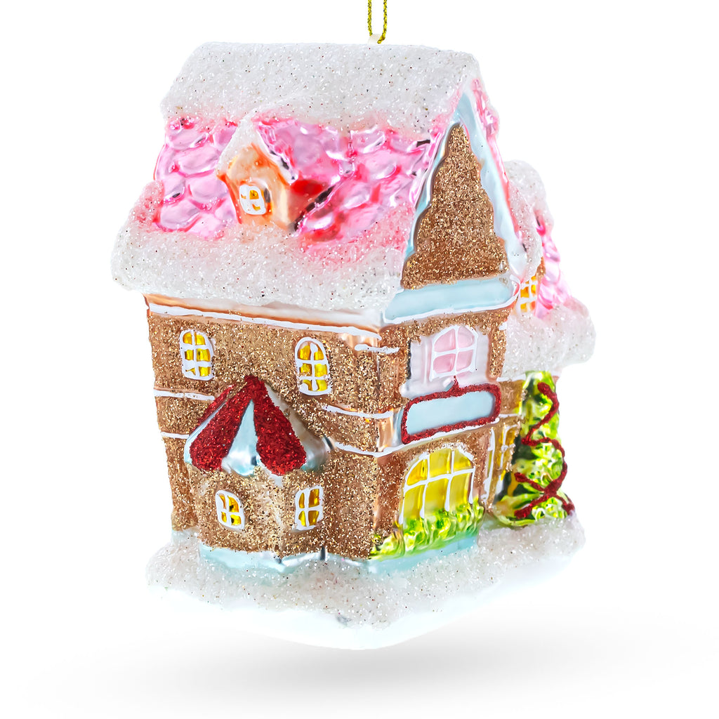Buy Christmas Ornaments Gingerbread Buildings by BestPysanky Online Gift Ship