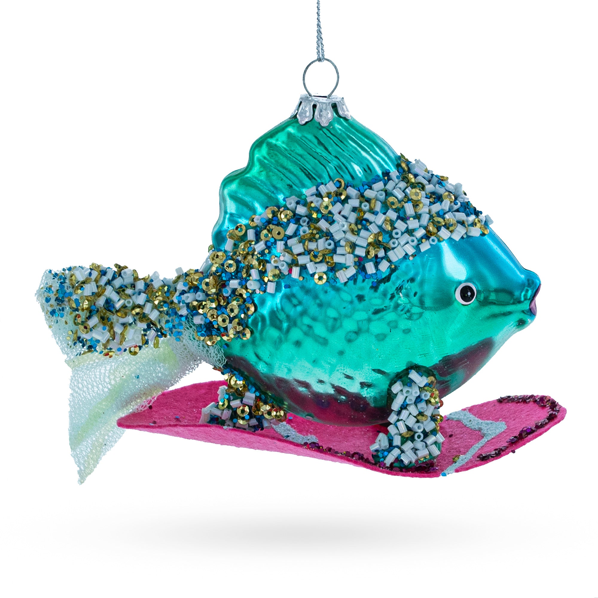 Buy Christmas Ornaments Animals Fish and Sea World by BestPysanky Online Gift Ship