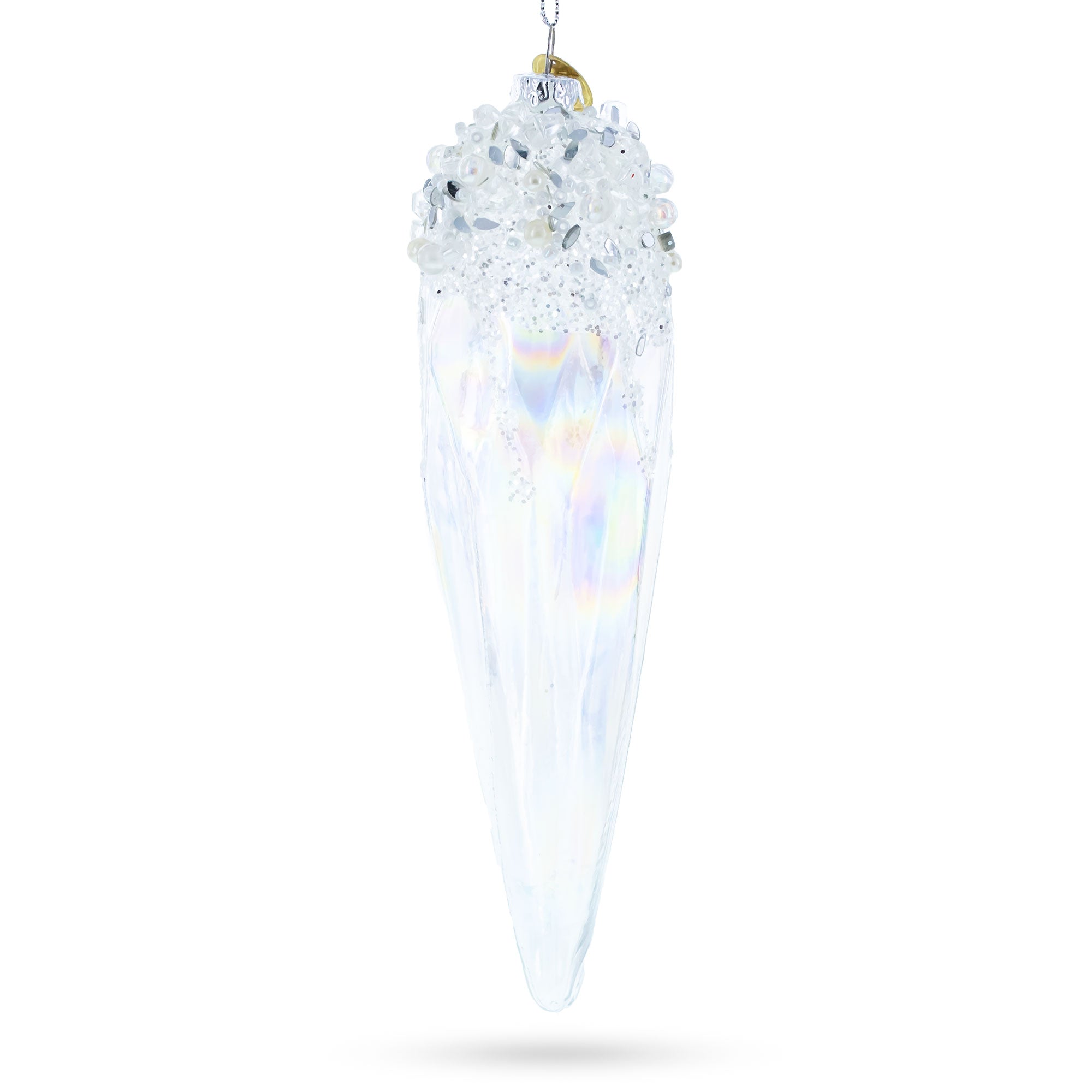 Buy Christmas Ornaments Clear Glass by BestPysanky Online Gift Ship