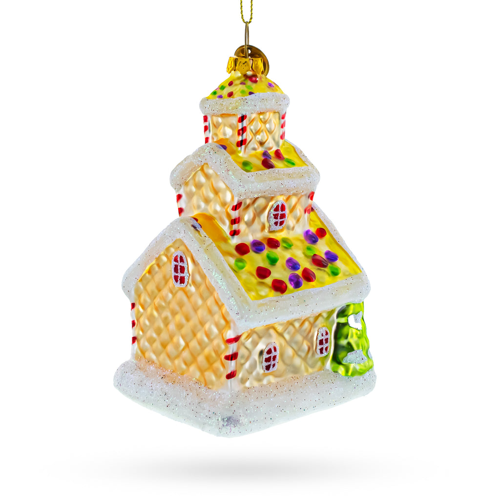 Buy Christmas Ornaments Gingerbread Buildings by BestPysanky Online Gift Ship