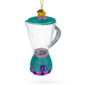 Mixer/Juicer Glass Christmas Ornament in Green color Figurine